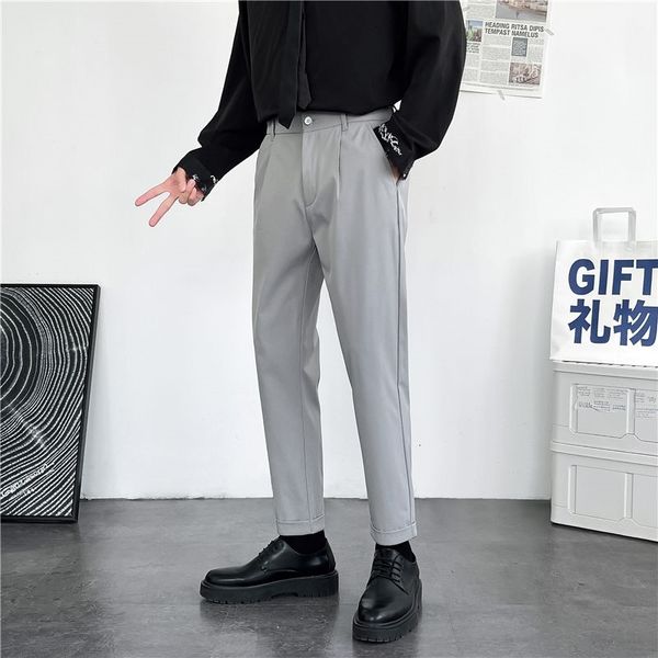 men's pants spring and summer suit slim fashion gray black dress korean straight casual trousers m-4xl npzq
men's pants spring and summer suit slim fashion gray black dress korean straight casual trousers m-4xl npzq