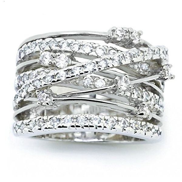 mens and womens ring sparkle diamond micro set zircon creative women's cross color headdress, Golden;silver
mens and womens ring sparkle diamond micro set zircon creative women's cross color headdress, Golden;silver