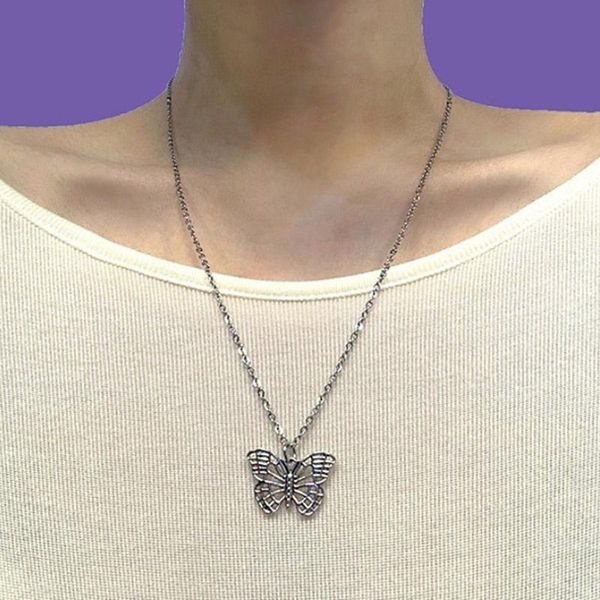 pendant necklaces korean fashion hollow butterfly for women choker necklace jewelry accessories wholesale collares, Silver
pendant necklaces korean fashion hollow butterfly for women choker necklace jewelry accessories wholesale collares, Silver