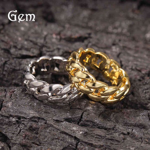 simple smooth cuban chain ring, metal trendsetter, street hip hop couple ring no.7-10, Silver
simple smooth cuban chain ring, metal trendsetter, street hip hop couple ring no.7-10, Silver