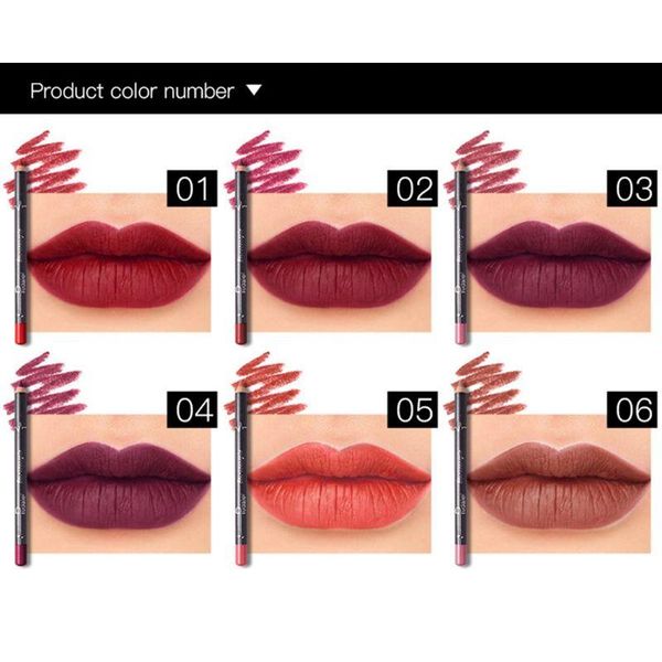lip pencils 12 pcs/set waterproof lipstick liner long lasting matte lipliner pencil pen t4mb
lip pencils 12 pcs/set waterproof lipstick liner long lasting matte lipliner pencil pen t4mb