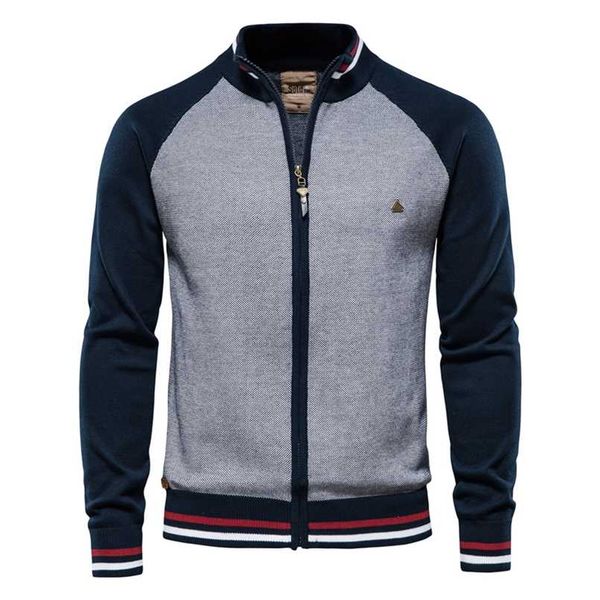 aiopeson spliced zipper cardigan men streetwear casual cotton sweater men winter fashion brand cardigans for men 211221, White;black
aiopeson spliced zipper cardigan men streetwear casual cotton sweater men winter fashion brand cardigans for men 211221, White;black