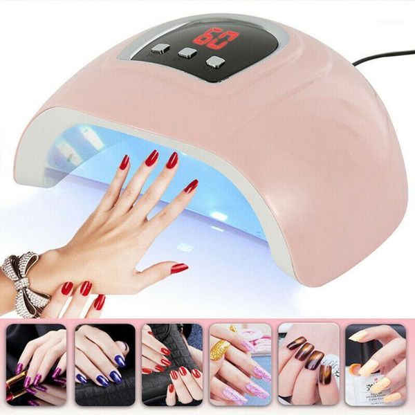 uv led lamp 54w pro nail polish dryer gel acrylic curing light manicure timer pink art accessories1
uv led lamp 54w pro nail polish dryer gel acrylic curing light manicure timer pink art accessories1