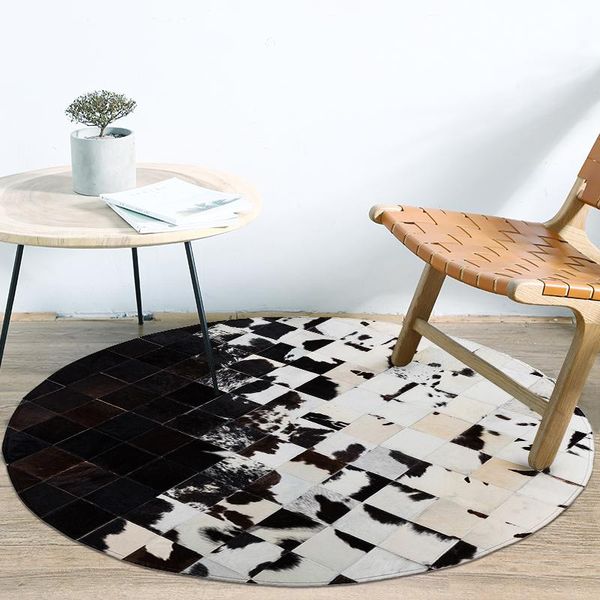 carpets american style round shaped natural cowhide seamed rug 120 cm,genuine cows skin fur carpet for living room bedroom decoration
carpets american style round shaped natural cowhide seamed rug 120 cm,genuine cows skin fur carpet for living room bedroom decoration