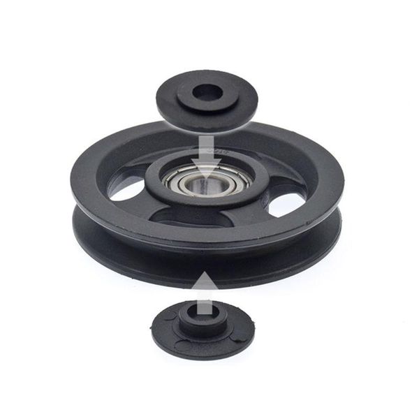 accessories universal bearing pulley wheel for cable machine gym fitness equipment part garage door durable nylon shell
accessories universal bearing pulley wheel for cable machine gym fitness equipment part garage door durable nylon shell