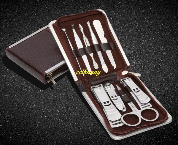 nail art kits 60sets/lot 9pcs clipper cutter kit pedicure scissor tweezer earpick utility manicure tools with leather zipper case
nail art kits 60sets/lot 9pcs clipper cutter kit pedicure scissor tweezer earpick utility manicure tools with leather zipper case