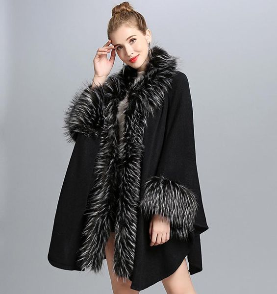 scarves women fathion poncho coat autumn winter cloak cape female faux fur cardigan artificial cashmere mujer bufanda, Blue;gray
scarves women fathion poncho coat autumn winter cloak cape female faux fur cardigan artificial cashmere mujer bufanda, Blue;gray