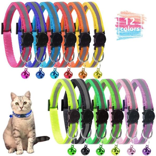 cat collars & leads cute pet collar pattern adjustable reflective nylon bell puppy dog neck strap 19-32 cm (12pcs)
cat collars & leads cute pet collar pattern adjustable reflective nylon bell puppy dog neck strap 19-32 cm (12pcs)