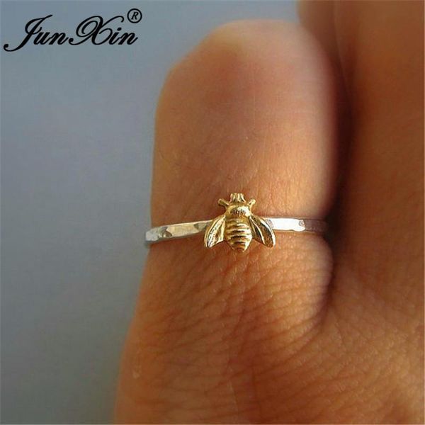 wedding rings junxin female male cute small gold bee for women men 925 silver filled stackable joint midi ring minimalist jewelry gifts, Slivery;golden
wedding rings junxin female male cute small gold bee for women men 925 silver filled stackable joint midi ring minimalist jewelry gifts, Slivery;golden