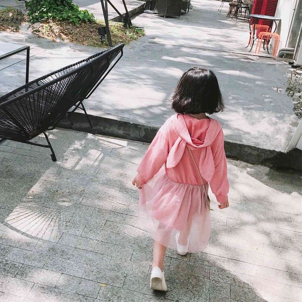 spring arrival cute rabbit ears hooded mesh princess dresses baby girls cotton long sleeve all-match hoodies dress 210508, Red;yellow
spring arrival cute rabbit ears hooded mesh princess dresses baby girls cotton long sleeve all-match hoodies dress 210508, Red;yellow