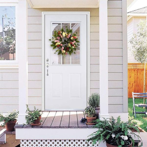 decorative flowers & wreaths 2021 artificial camellia spring flower wreath large decoration for wedding front door
decorative flowers & wreaths 2021 artificial camellia spring flower wreath large decoration for wedding front door