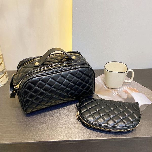 cosmetic bags & cases 2021 luxury designer purses and handbags fashion women makeup set double zipper case bag large travel toiletry
cosmetic bags & cases 2021 luxury designer purses and handbags fashion women makeup set double zipper case bag large travel toiletry