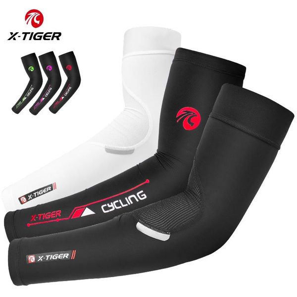 x-tiger cycling sleeve outdoor sports arm sun protection uv sleeves ice fabric breathable running warmers elbow & knee pads, Black;gray
x-tiger cycling sleeve outdoor sports arm sun protection uv sleeves ice fabric breathable running warmers elbow & knee pads, Black;gray
