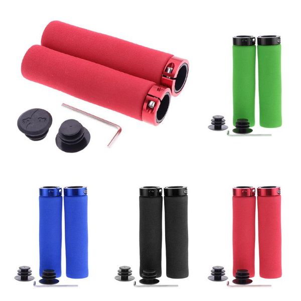 bike handlebars &components 1 pair bicycle handlebar grips, mountain grips cycling lock-on ends plugs,aluminum alloy locking rings
bike handlebars &components 1 pair bicycle handlebar grips, mountain grips cycling lock-on ends plugs,aluminum alloy locking rings