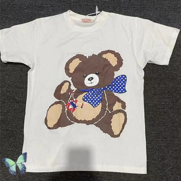 men's t-shirts kapital t-shirt men women clothes teddy bear cartoon t shirt, White;black
men's t-shirts kapital t-shirt men women clothes teddy bear cartoon t shirt, White;black