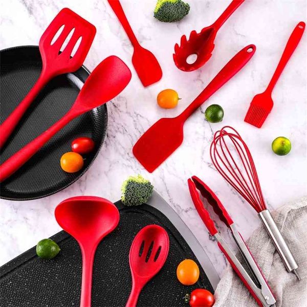 piece non set silicone kitchenware stick 10 pot kitchen utensils with cooking spatula spoon
piece non set silicone kitchenware stick 10 pot kitchen utensils with cooking spatula spoon