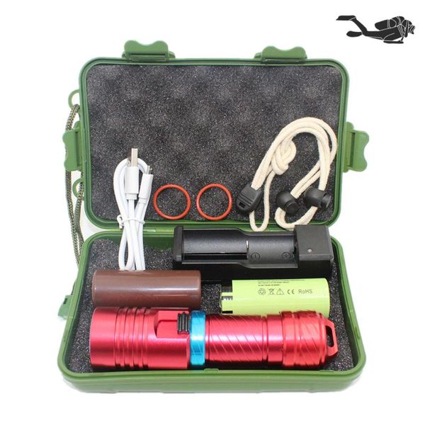waterproof l2 led diving underwater 60 meters xm-l2 torch lamp light spearfishing lanterna use 18650 or 26650 flashlights torches
waterproof l2 led diving underwater 60 meters xm-l2 torch lamp light spearfishing lanterna use 18650 or 26650 flashlights torches