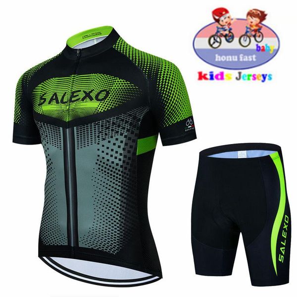 racing sets 2021 summer breathable cycling jersey set shorts fluorescent children baby kids bike clothing boys girls bicycle suit, Black;blue
racing sets 2021 summer breathable cycling jersey set shorts fluorescent children baby kids bike clothing boys girls bicycle suit, Black;blue