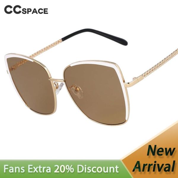 sunglasses 53190 big size square ladies golden chain legs decorative vintage women's shade uv400, White;black
sunglasses 53190 big size square ladies golden chain legs decorative vintage women's shade uv400, White;black