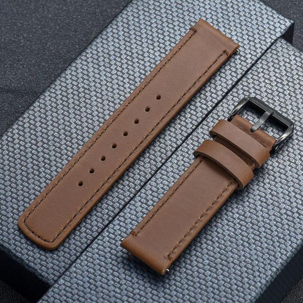 watch bands 20mm 22mm black/brown straps with black/silver buckle soft leather quick release watchband suitable for huawei/samsung
watch bands 20mm 22mm black/brown straps with black/silver buckle soft leather quick release watchband suitable for huawei/samsung