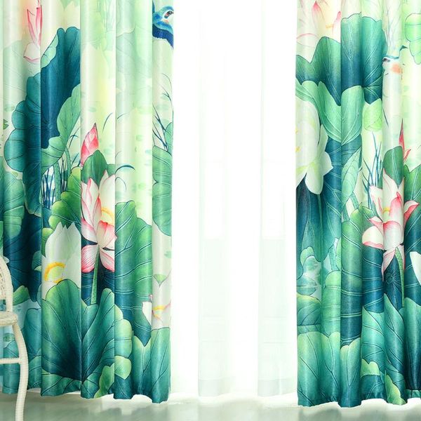 curtain & drapes curtains polyester fabric pastoral digital printing bedroom living room blackout drapes/curtains
curtain & drapes curtains polyester fabric pastoral digital printing bedroom living room blackout drapes/curtains
