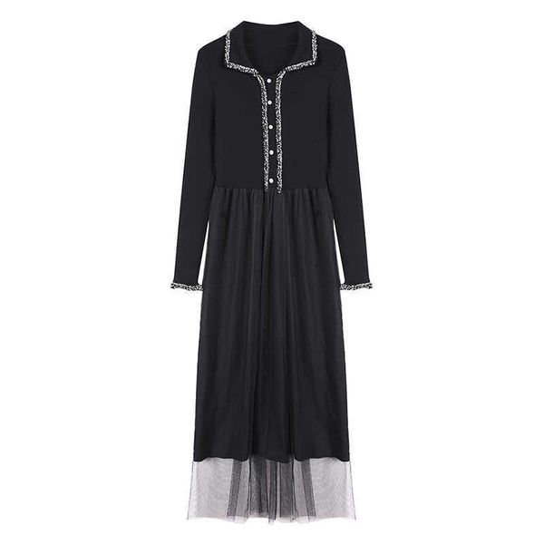 perhaps u black green knitted patchwork mesh turn down collar long sleeve midi dress d1979 210529, Black;gray
perhaps u black green knitted patchwork mesh turn down collar long sleeve midi dress d1979 210529, Black;gray