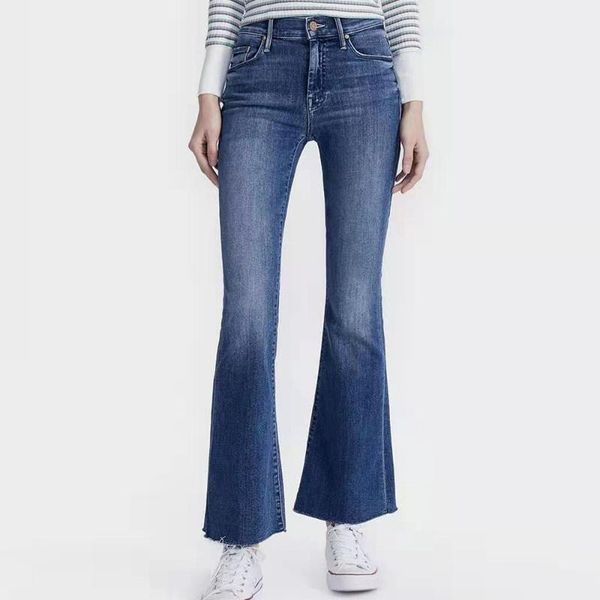 women's jeans high waist women casual wild slim flared pants lady denim 2021, Blue
women's jeans high waist women casual wild slim flared pants lady denim 2021, Blue
