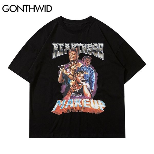 t-shirt hip hop rapper print short sleeve tee shirts cotton loose punk rock gothic casual harajuku summer tshirts 210602, White;black
t-shirt hip hop rapper print short sleeve tee shirts cotton loose punk rock gothic casual harajuku summer tshirts 210602, White;black