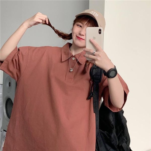 retro shirt cotton short sleeve t-shirt women loose korean version ins harajuku style chic hong kong women's, White
retro shirt cotton short sleeve t-shirt women loose korean version ins harajuku style chic hong kong women's, White