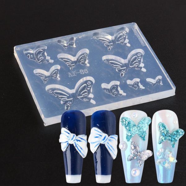 nail art templates 3d carving mold butterfly bow-knot silicone stamping plates gel polish stencils manicure create mould la1784, White
nail art templates 3d carving mold butterfly bow-knot silicone stamping plates gel polish stencils manicure create mould la1784, White