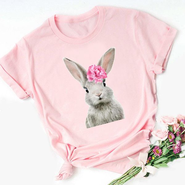 women's t-shirt women pink summer kawaii flower rabbit/fox/teddy/penguin/alpaca/ horse/bear/owl/flamingo/pig animal print t-s, White
women's t-shirt women pink summer kawaii flower rabbit/fox/teddy/penguin/alpaca/ horse/bear/owl/flamingo/pig animal print t-s, White