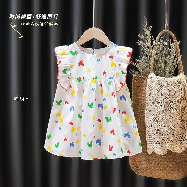 girl's dresses baby girls clothes summer dress frill sleeve born infant toddler princess love does not have, Red;yellow
girl's dresses baby girls clothes summer dress frill sleeve born infant toddler princess love does not have, Red;yellow