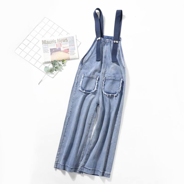 jeans b4755 - korean women's clothing spring 2019 new versatile loose flannel pocket denim pants, Blue
jeans b4755 - korean women's clothing spring 2019 new versatile loose flannel pocket denim pants, Blue