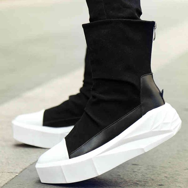 dress shoes ankle boots men sneakers fashion slip on outdoor solid winter shoes flat with breathable njxa, Black
dress shoes ankle boots men sneakers fashion slip on outdoor solid winter shoes flat with breathable njxa, Black
