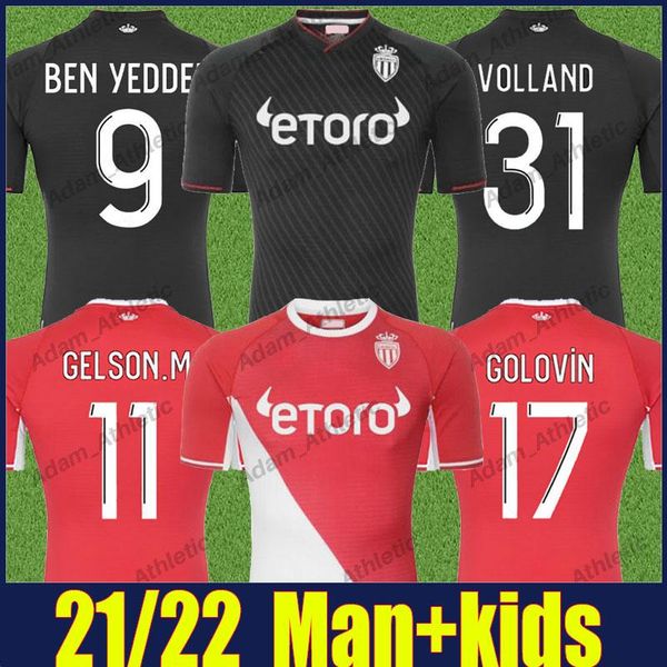 21/22 maillot de as monaco soccer jerseys volland golovin ben yedder football jersey gelson m. disasi b.badiashile home away shirts tchouame, Black;yellow
21/22 maillot de as monaco soccer jerseys volland golovin ben yedder football jersey gelson m. disasi b.badiashile home away shirts tchouame, Black;yellow