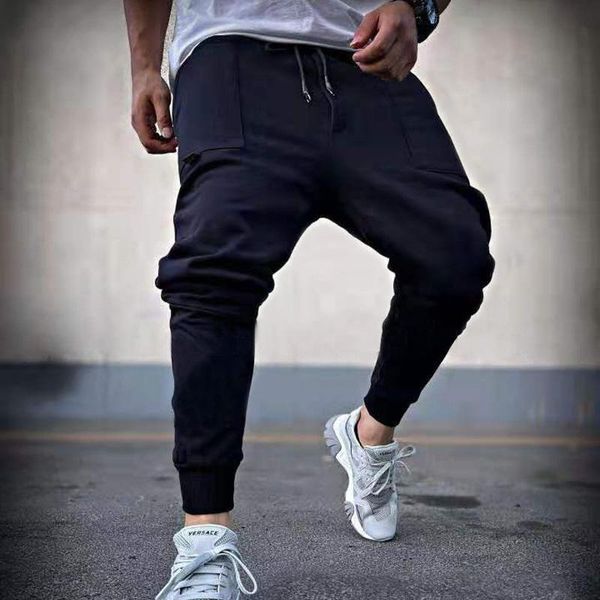 men's pants for men solid mid waist drawstring sport sweatpants spring summer casual jogging trousers 2021 fashion zipper slim, Black
men's pants for men solid mid waist drawstring sport sweatpants spring summer casual jogging trousers 2021 fashion zipper slim, Black