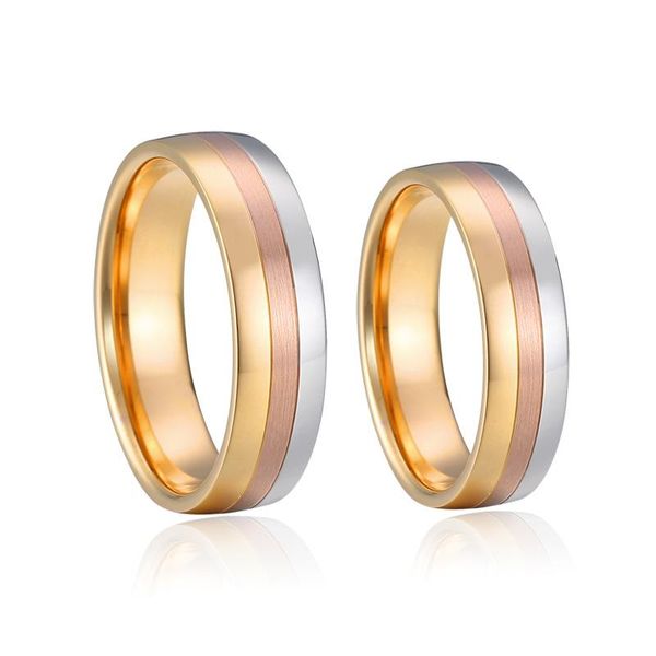 wedding rings for men male bands rose gold tricolor titanium fashion jewelry anniversary marriage finger ring love alliance, Slivery;golden
wedding rings for men male bands rose gold tricolor titanium fashion jewelry anniversary marriage finger ring love alliance, Slivery;golden