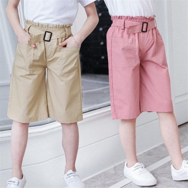 shorts kids girl trousers knee length solid color girls children summer casual loose wide leg with belt pants cotton pant, Black
shorts kids girl trousers knee length solid color girls children summer casual loose wide leg with belt pants cotton pant, Black