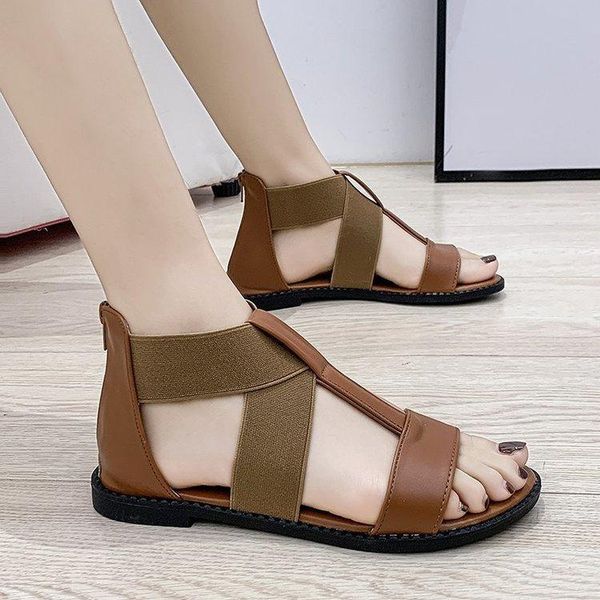 sandals low woman leather strappy heels shoes lady 2021 large size suit female beige low-heeled closed girls flat summer el, Black
sandals low woman leather strappy heels shoes lady 2021 large size suit female beige low-heeled closed girls flat summer el, Black