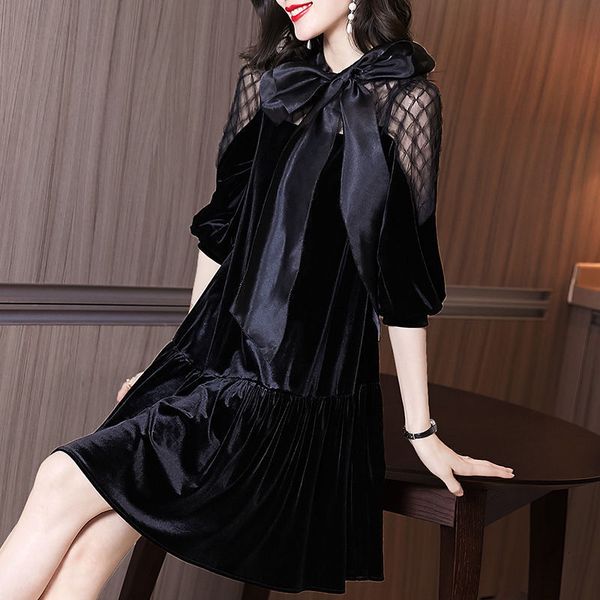 casual dresses autumn and winter fried street design sense tea break big fat girl ny archery pleuche, Black;gray
casual dresses autumn and winter fried street design sense tea break big fat girl ny archery pleuche, Black;gray
