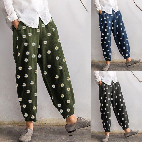 women's pants & capris 2021 fashion women small daisies wide leg sweat oversized bloomers streetwear, Black;white
women's pants & capris 2021 fashion women small daisies wide leg sweat oversized bloomers streetwear, Black;white
