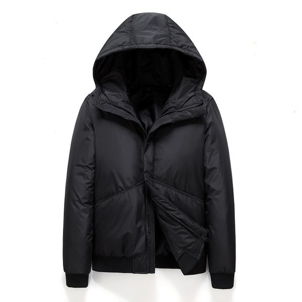 2021 autumn and winter men's simple hooded thickened solid down jacket large casual versatile trend, Black
2021 autumn and winter men's simple hooded thickened solid down jacket large casual versatile trend, Black