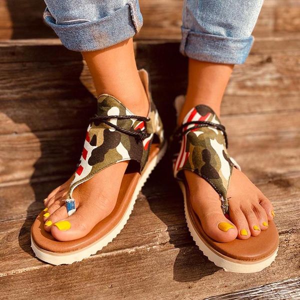 women sandals fashion flip flops shoes roman camouflage flag summer beach ladies leather, Black
women sandals fashion flip flops shoes roman camouflage flag summer beach ladies leather, Black