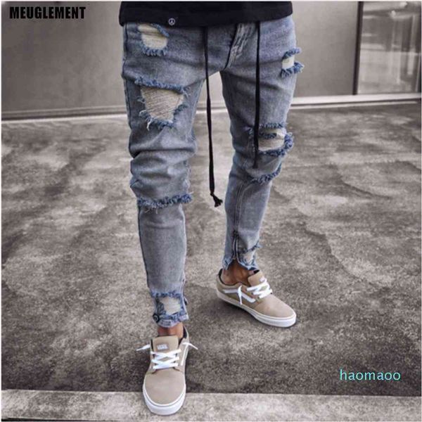men's jeans fashion-slim fit ripped men hi street hip hop mens trousers denim joggers pants knee holes washed destroyed 4n6d, Blue
men's jeans fashion-slim fit ripped men hi street hip hop mens trousers denim joggers pants knee holes washed destroyed 4n6d, Blue