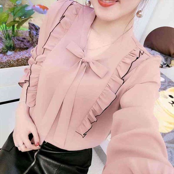 autumn winter women long sleeve chiffon blouse female solid office fashion korean style causal shirt blusas camisa z10, White
autumn winter women long sleeve chiffon blouse female solid office fashion korean style causal shirt blusas camisa z10, White