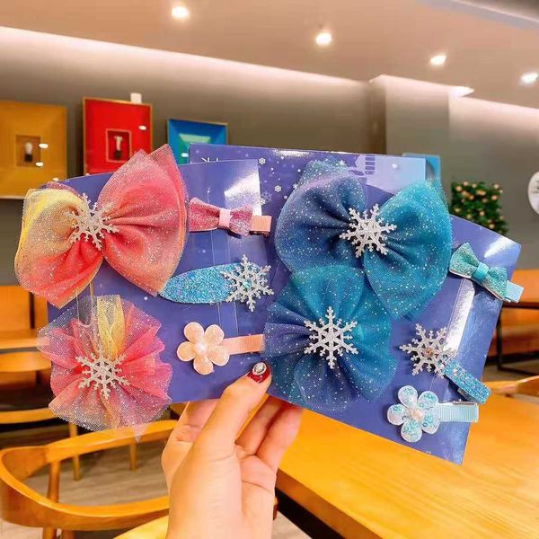 ice and snow five piece lovely girl juan yarn big bow magic stick combination hairpin set box, Slivery;white
ice and snow five piece lovely girl juan yarn big bow magic stick combination hairpin set box, Slivery;white
