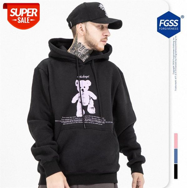 autumn and winter original national tide bear print hip-hop loose sweater for men women couples #dp1o, Black
autumn and winter original national tide bear print hip-hop loose sweater for men women couples #dp1o, Black