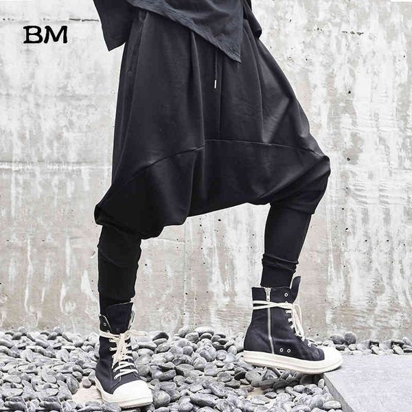 men's pants men low crotch cross casual pant japan streetwear loose hip hop dark black harem trouser punk gothic male jogger 1fkd
men's pants men low crotch cross casual pant japan streetwear loose hip hop dark black harem trouser punk gothic male jogger 1fkd