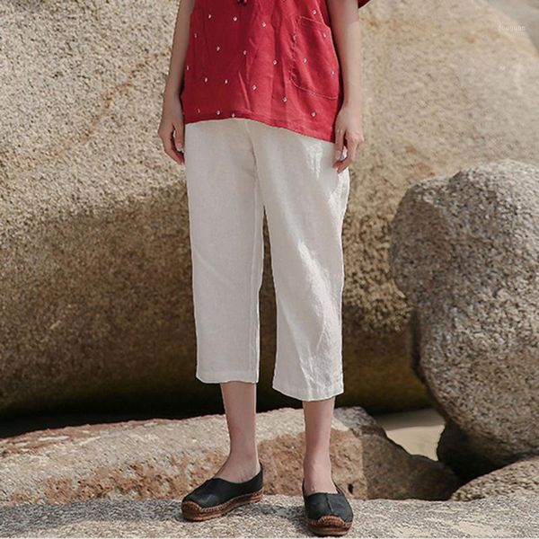 women's pants & capris qpfjqd ladies solid color loose pocket calf-length 2021 summer women retro comfortable casual ramie trousers, Black;white
women's pants & capris qpfjqd ladies solid color loose pocket calf-length 2021 summer women retro comfortable casual ramie trousers, Black;white