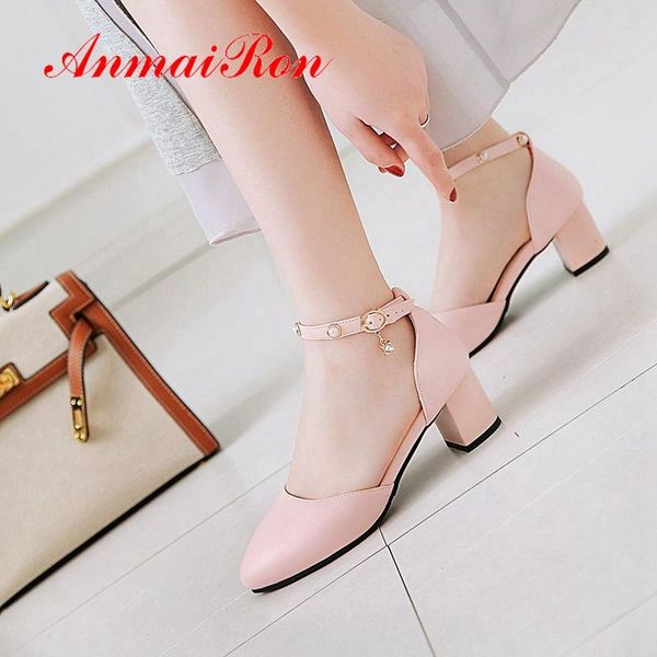 dress shoes anmairon 2021 pu basic med high women heels round toe casual buckle strap solid pumps size 34-43 ly1979, Black
dress shoes anmairon 2021 pu basic med high women heels round toe casual buckle strap solid pumps size 34-43 ly1979, Black